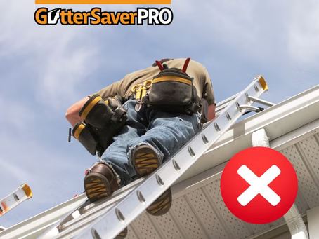 Why DIY Ladder Safety Starts With Your Gutters