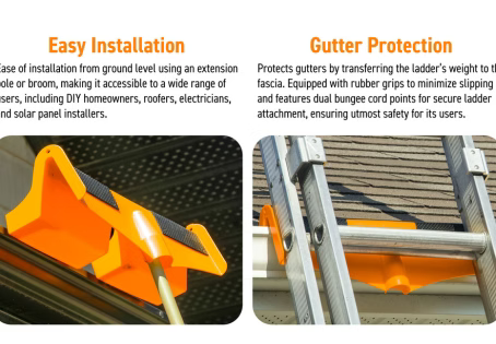 Gutter Saver PRO Provides a Safer Climb.