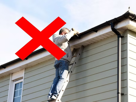 Can I Lean a Ladder on a Gutter