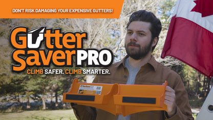 Gutter Saver Pro watch how it is easy to use and transfers weight